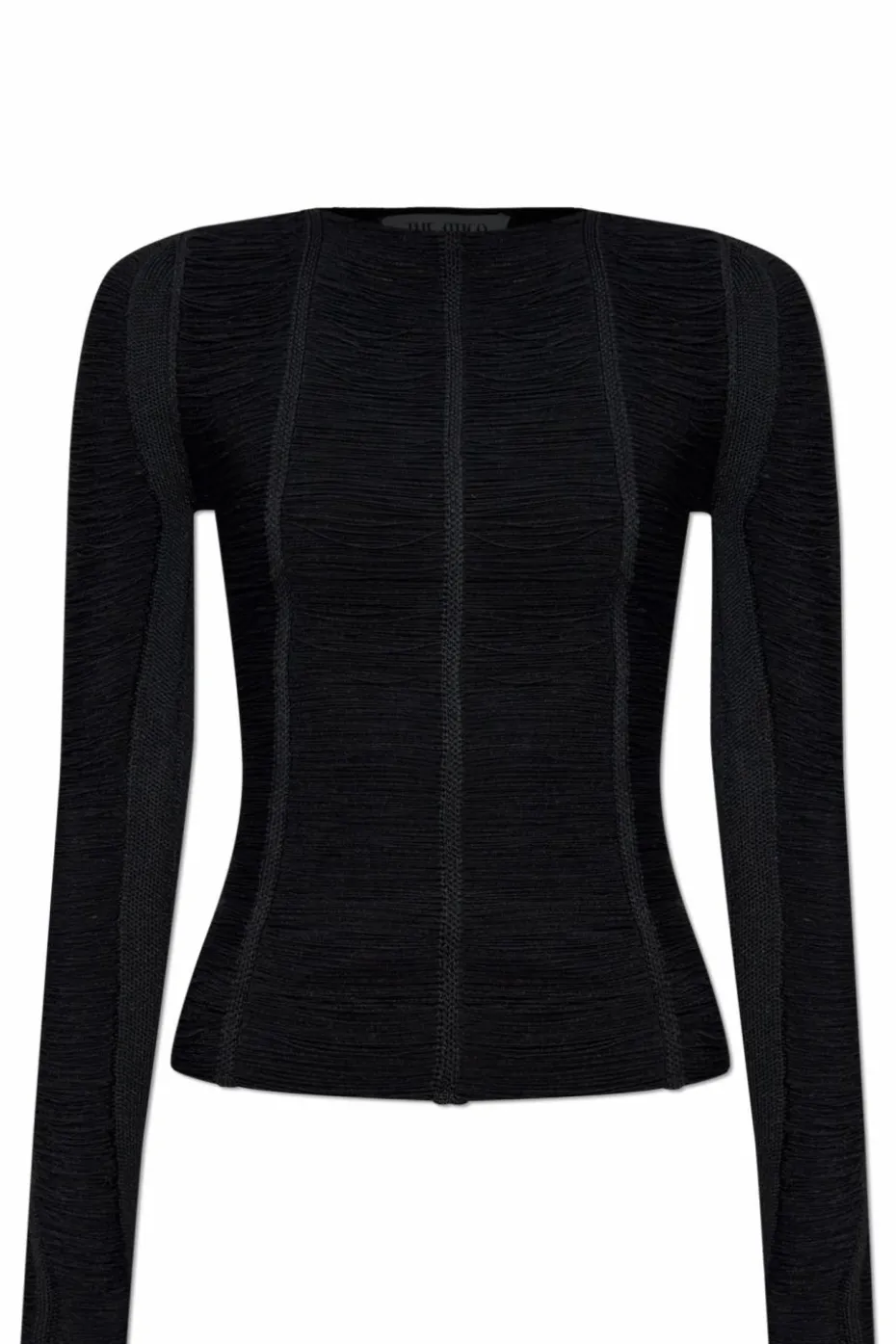 The Attico BLACK Long sleeve top