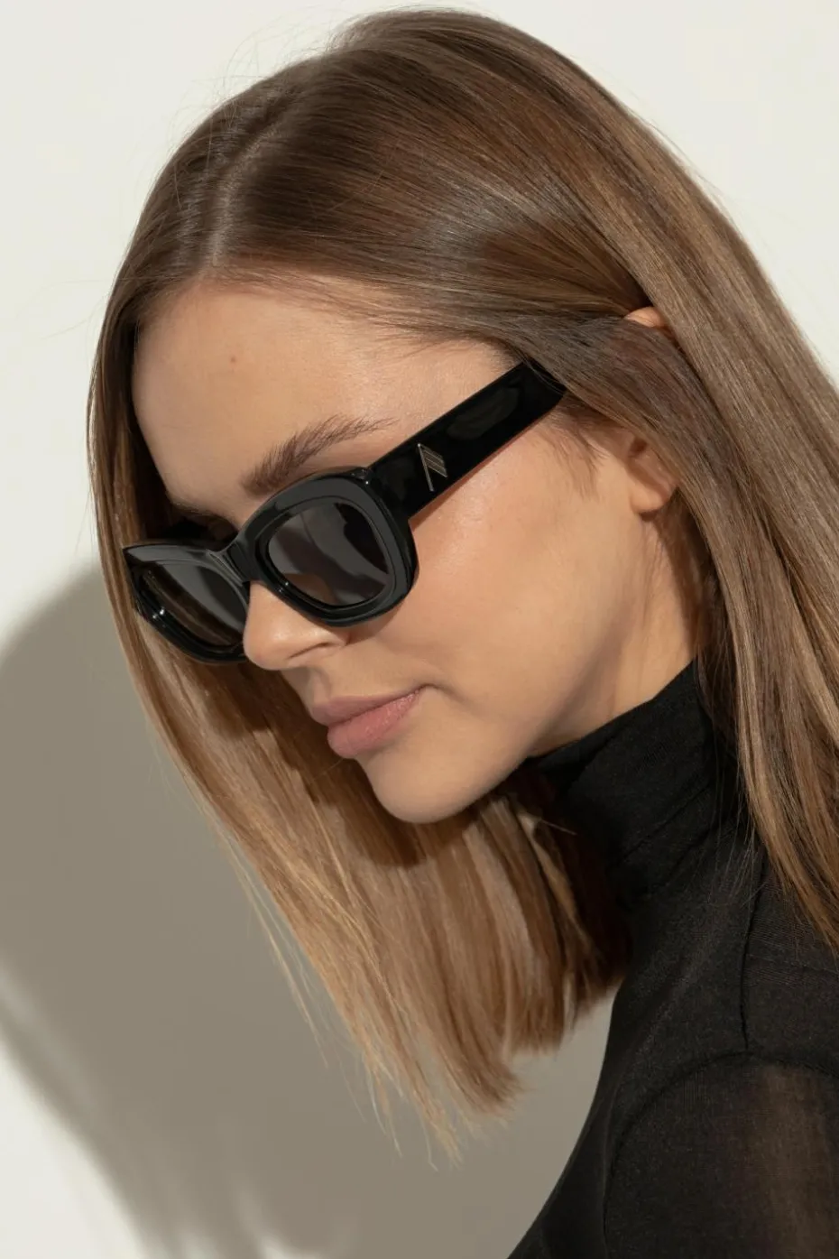 The Attico BLACK Sunglasses