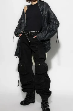 The Attico BLACK Top with Logo