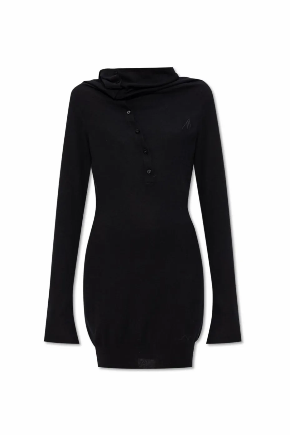 The Attico BLACK Wool dress