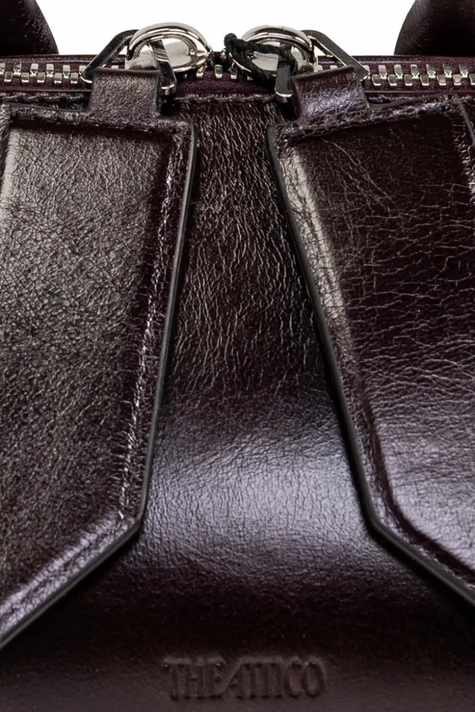 The Attico BROWN Handbag `Friday`