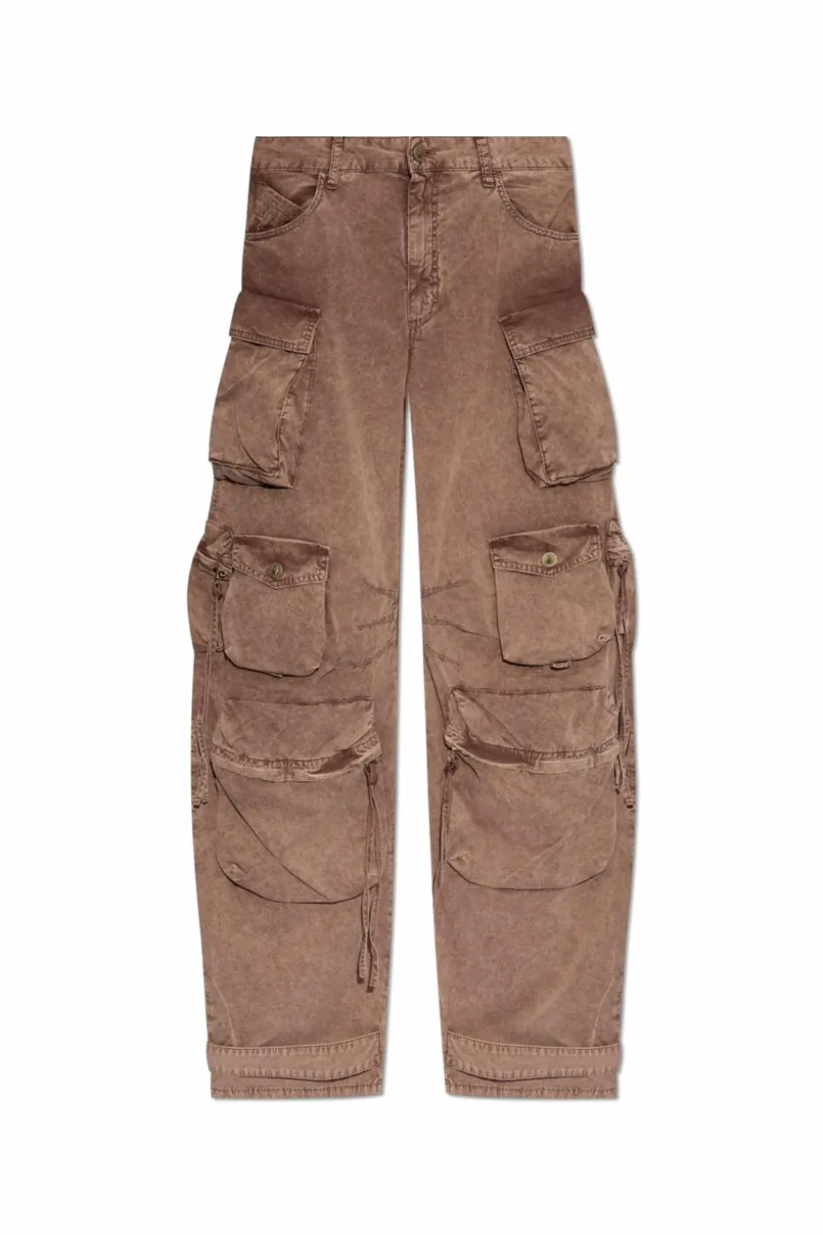 The Attico BROWN Jeans with pockets