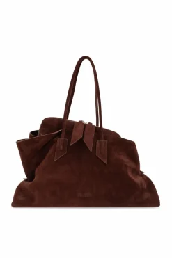 The Attico BROWN La Passeggiata shopper bag