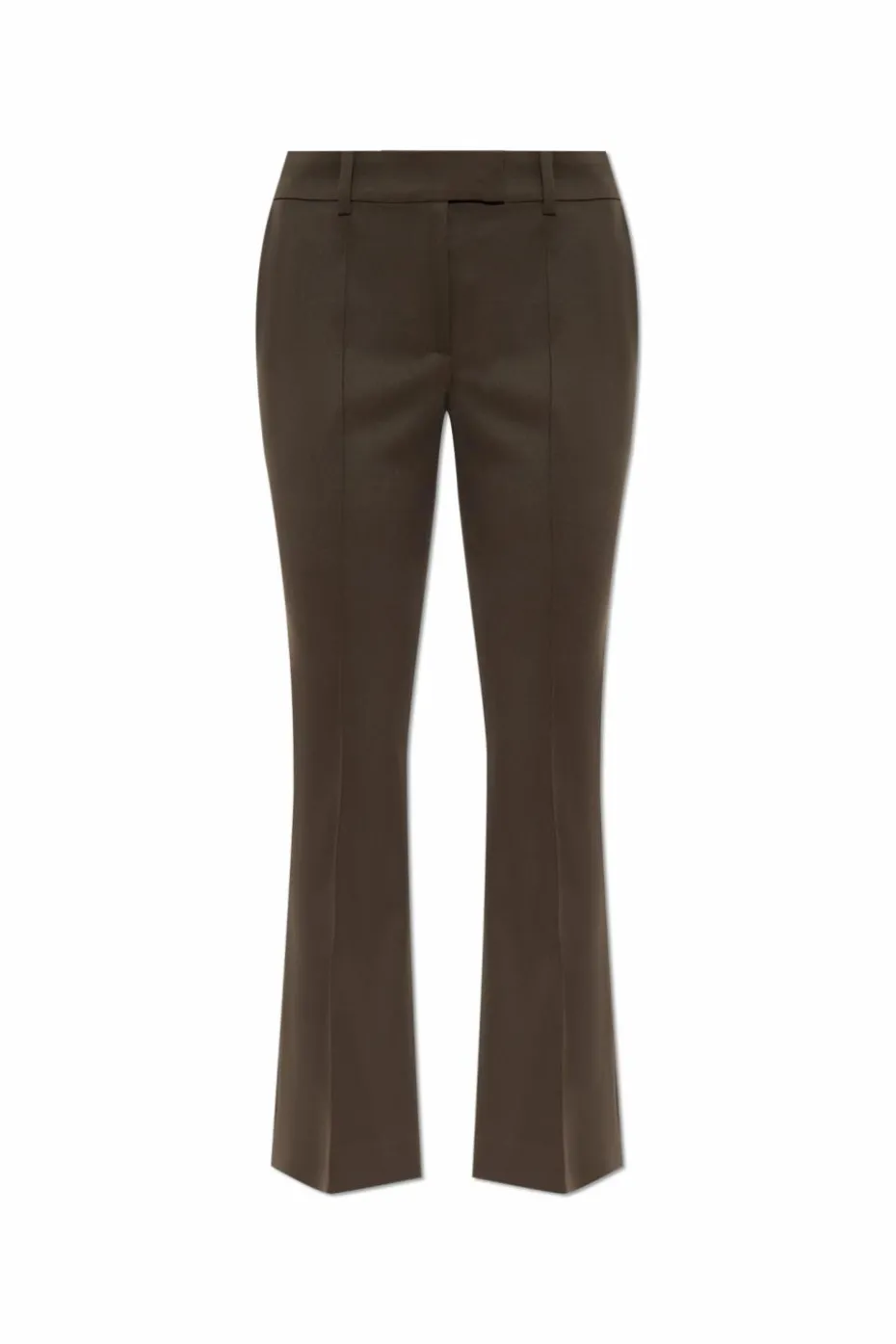 The Attico BROWN Wool trousers