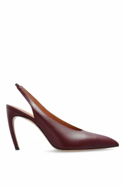 The Attico BURGUNDY Heeled shoes