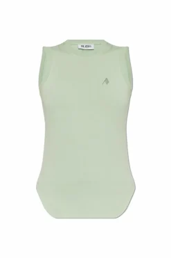 The Attico GREEN Top with logo