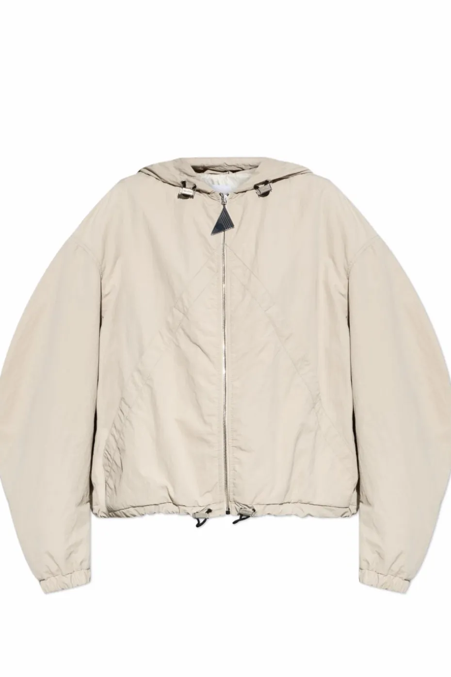 The Attico GREY Light jacket with hood