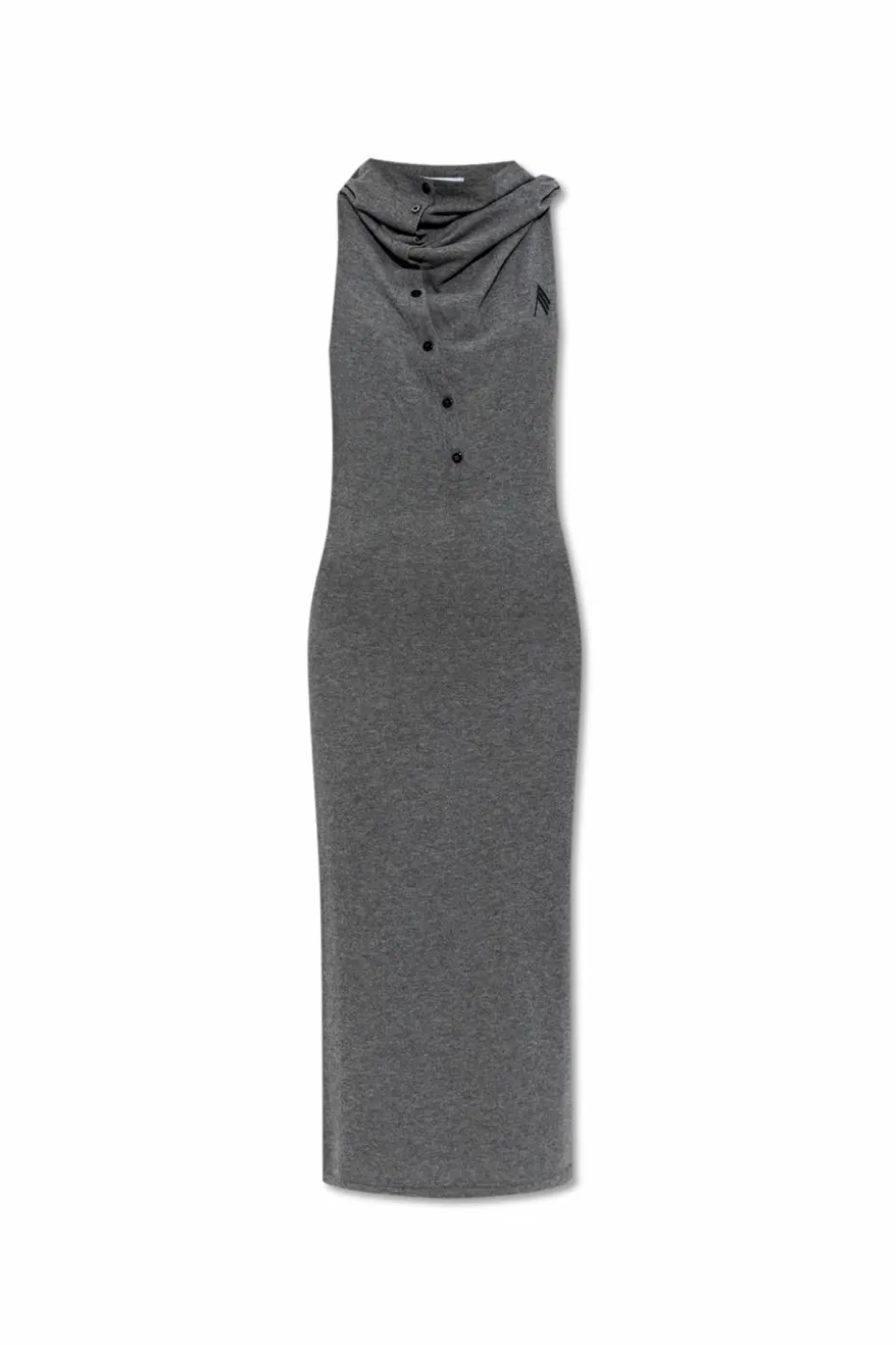 The Attico GREY Wool dress