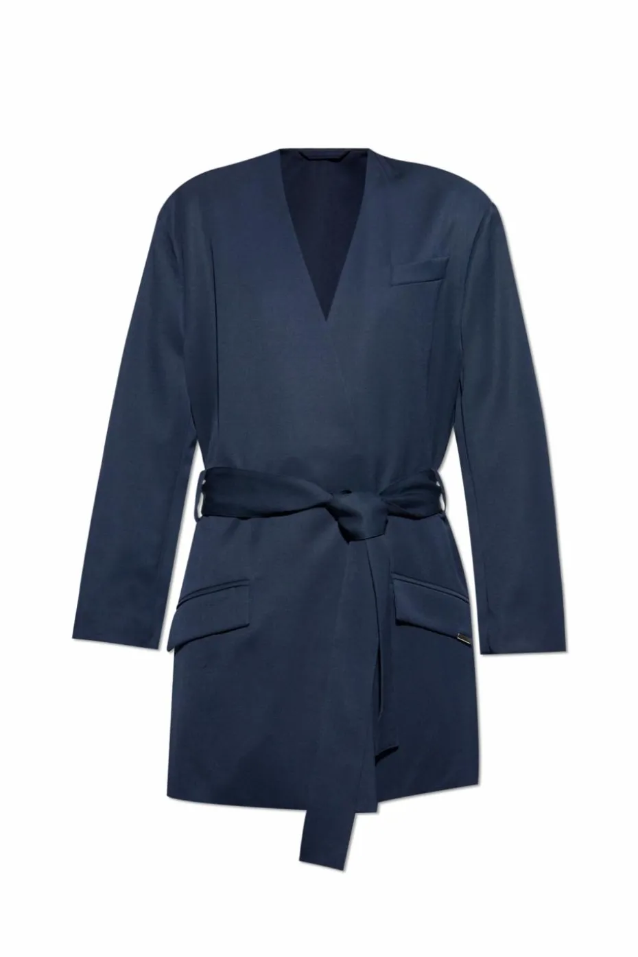 The Attico NAVY BLUE Tied blazer