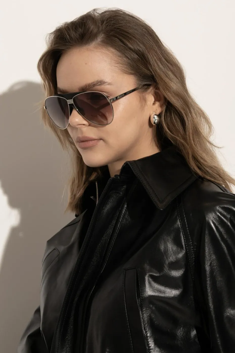 The Attico PURPLE "Amelia" sunglasses