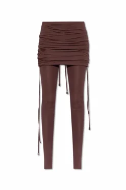 The Attico PURPLE Pleated pants
