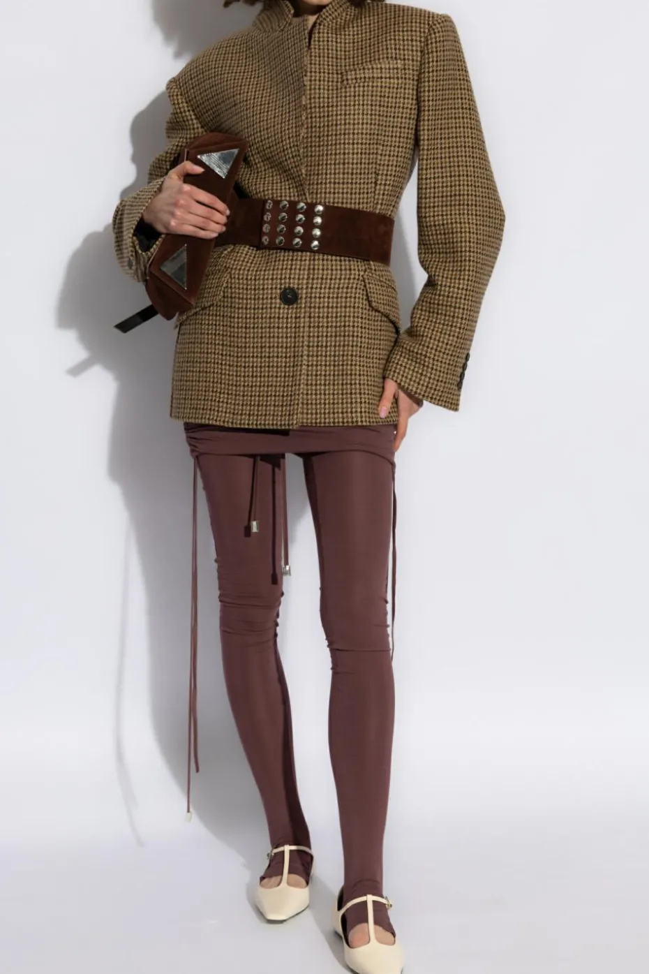 The Attico PURPLE Pleated pants