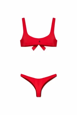 The Attico RED Two-piece swimsuit collection 'Estate Meravigliosa'