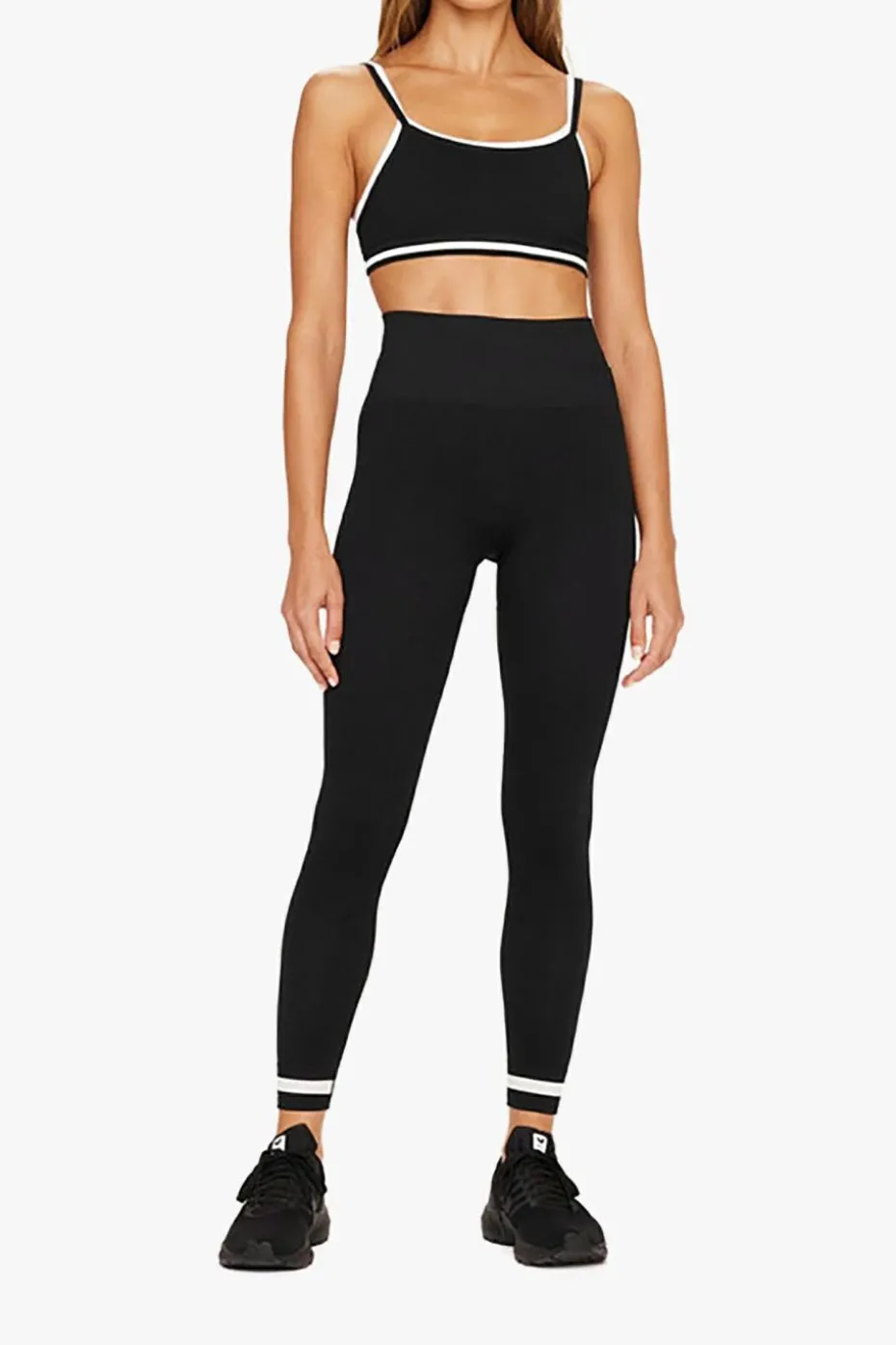 The Upside BLACK Leggings with 'Form' logo