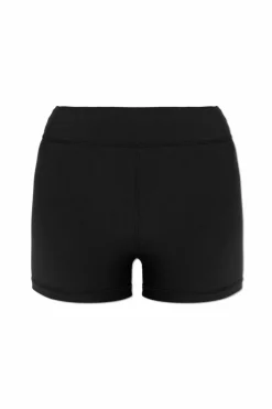 The Upside BLACK "Peached" shorts