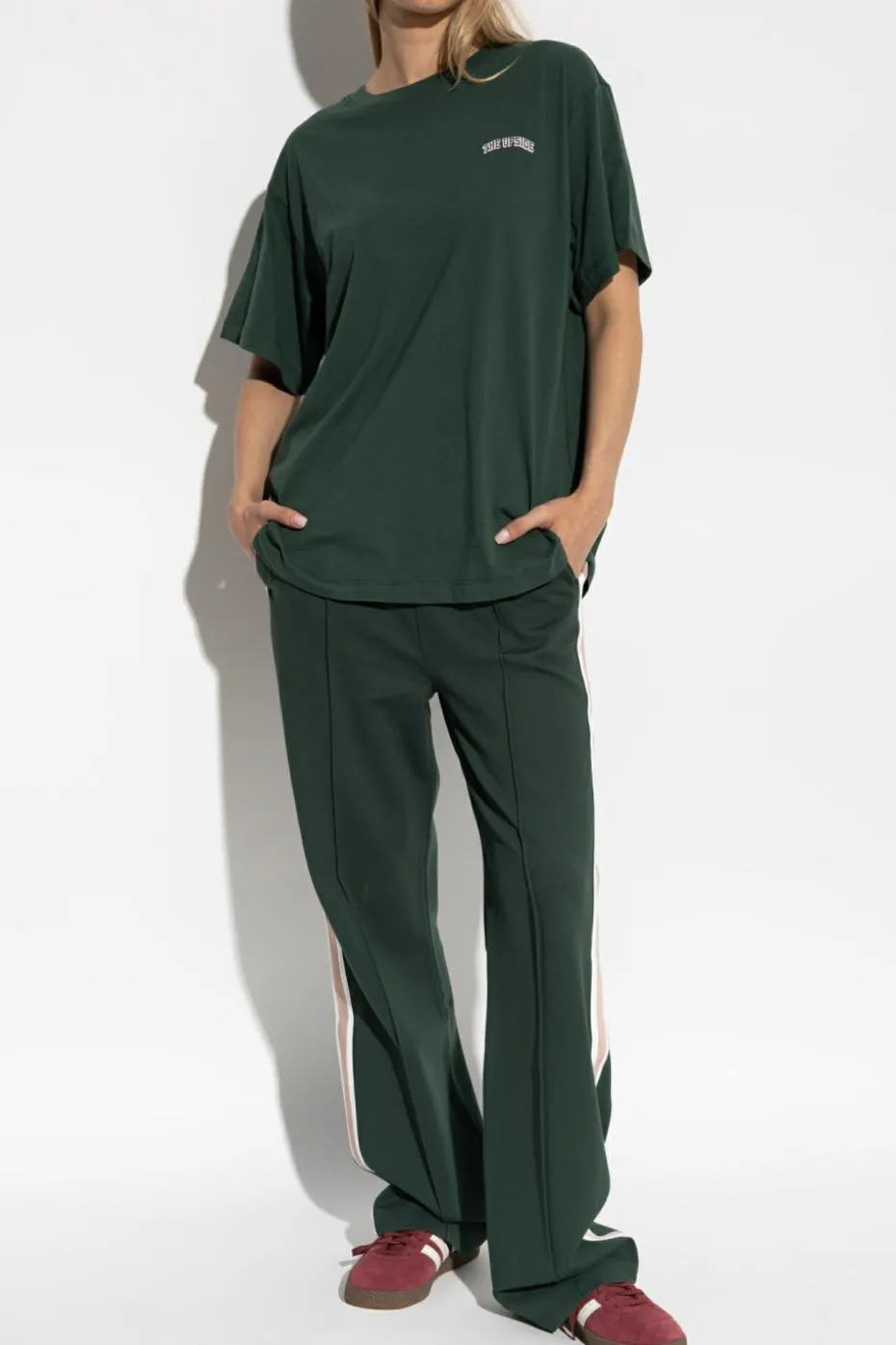 The Upside GREEN T-shirt "Sammi"