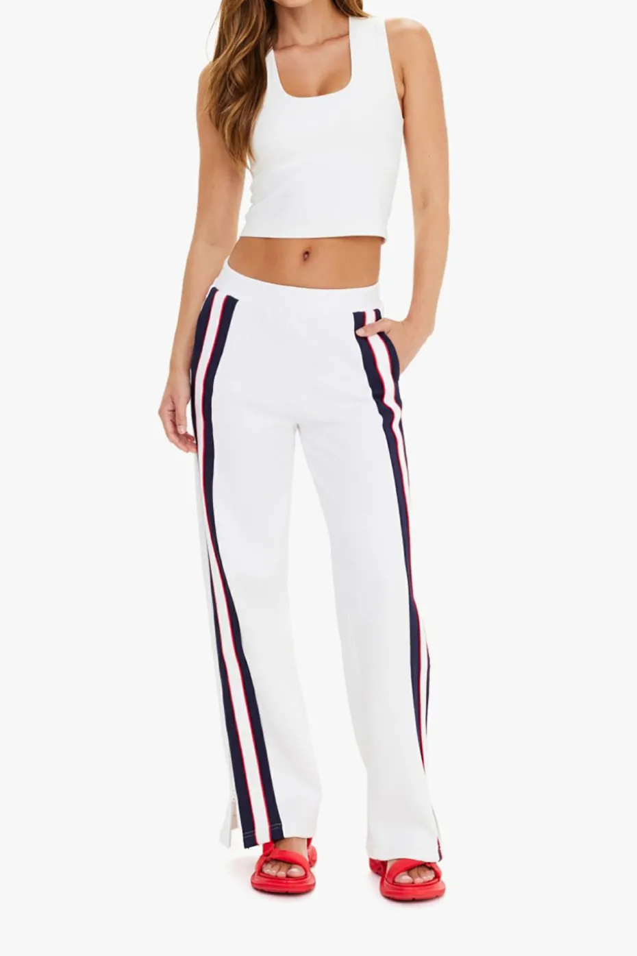 The Upside WHITE "Pacific" sweatpants