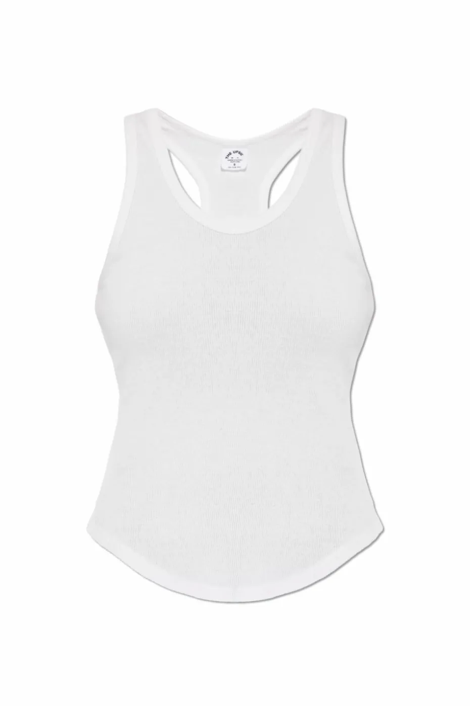 The Upside WHITE Ribbed top "Frankie"