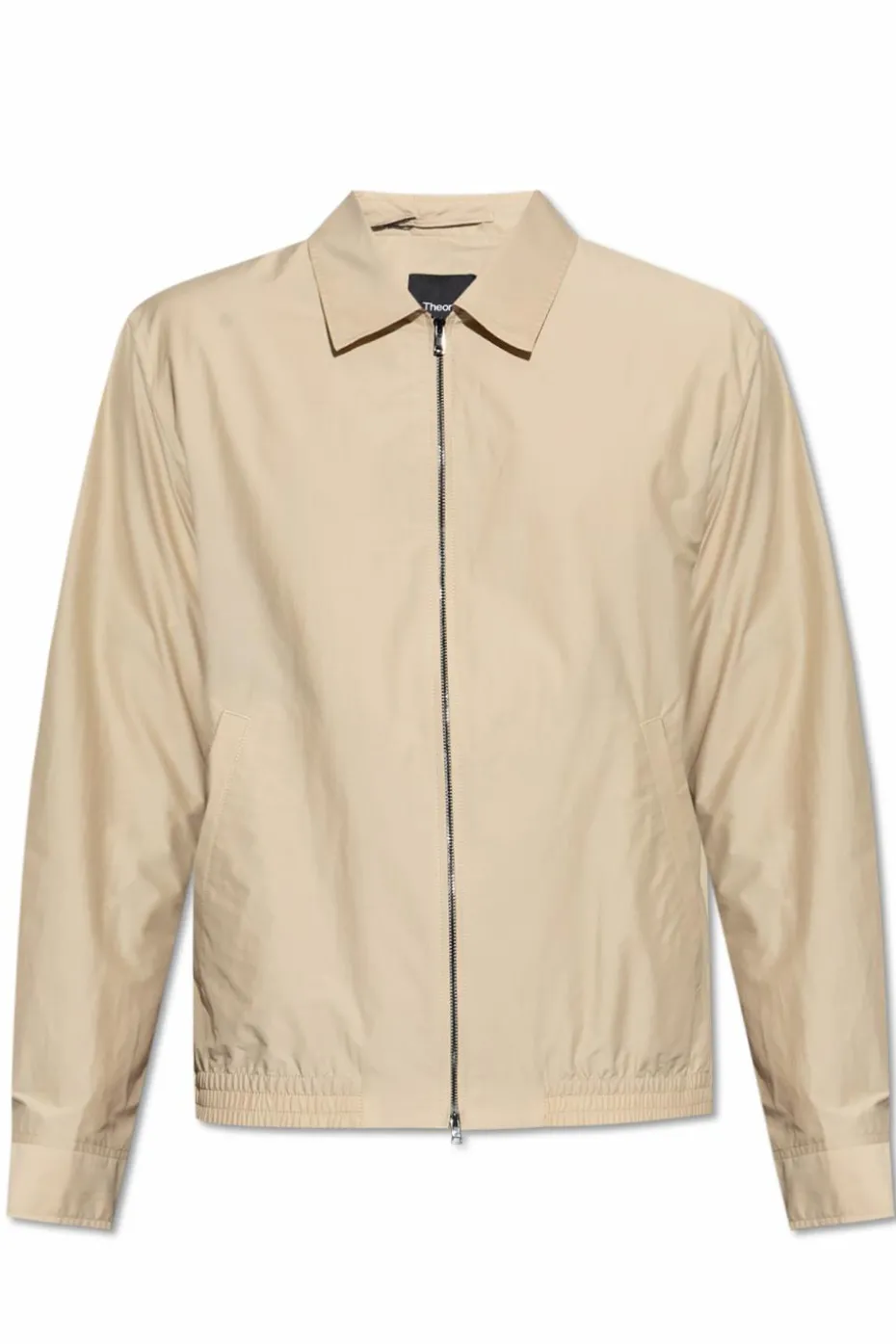 Theory beige Light jacket with collar