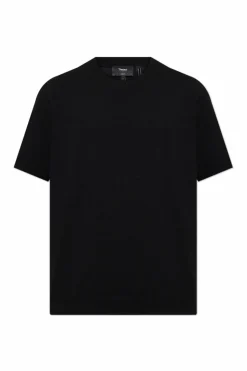 Theory BLACK Crew Neck T-shirt