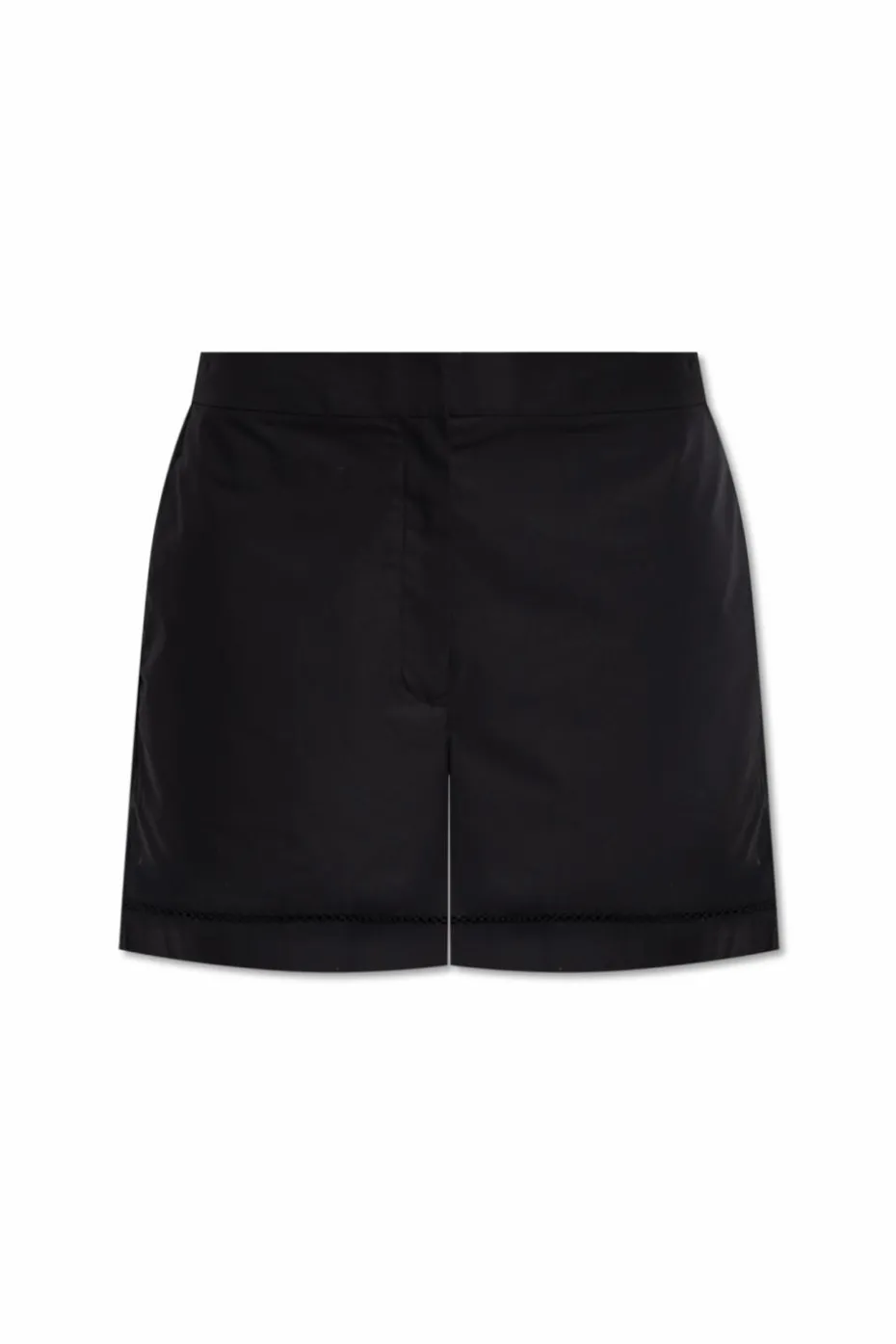 Theory BLACK High-waisted shorts