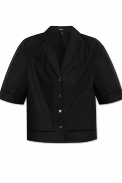 Theory BLACK Short-sleeved shirt
