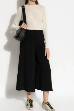 Theory BLACK Wide-leg trousers