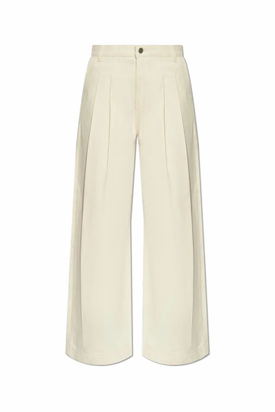 Theory cream Pleated pants