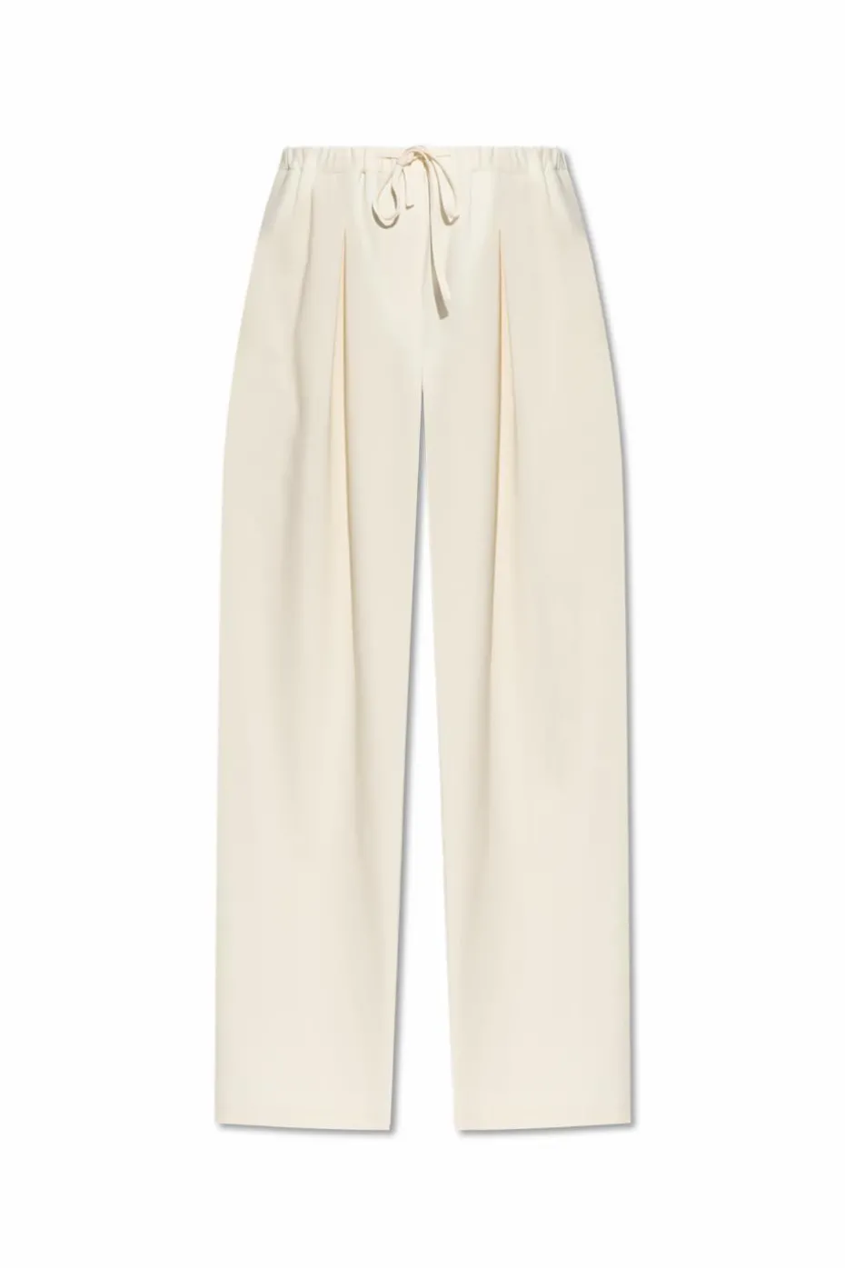 Theory cream Pleated pants