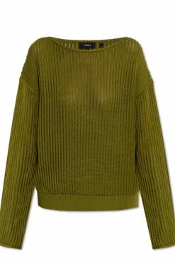 Theory GREEN Cotton sweater