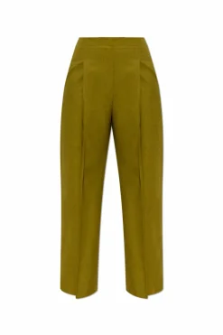 Theory GREEN Creased trousers