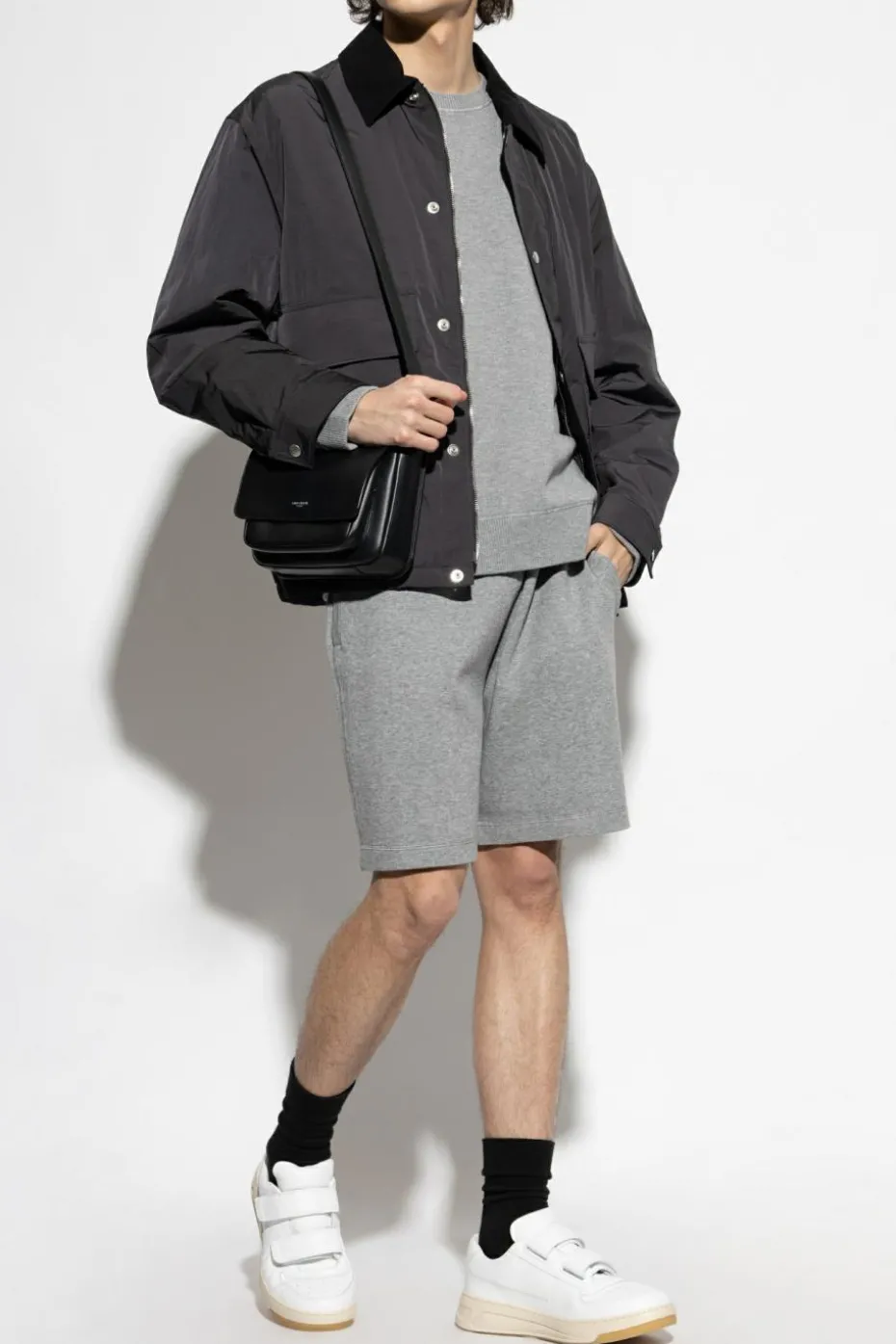 Theory GREY Crew Neck Sweatshirt