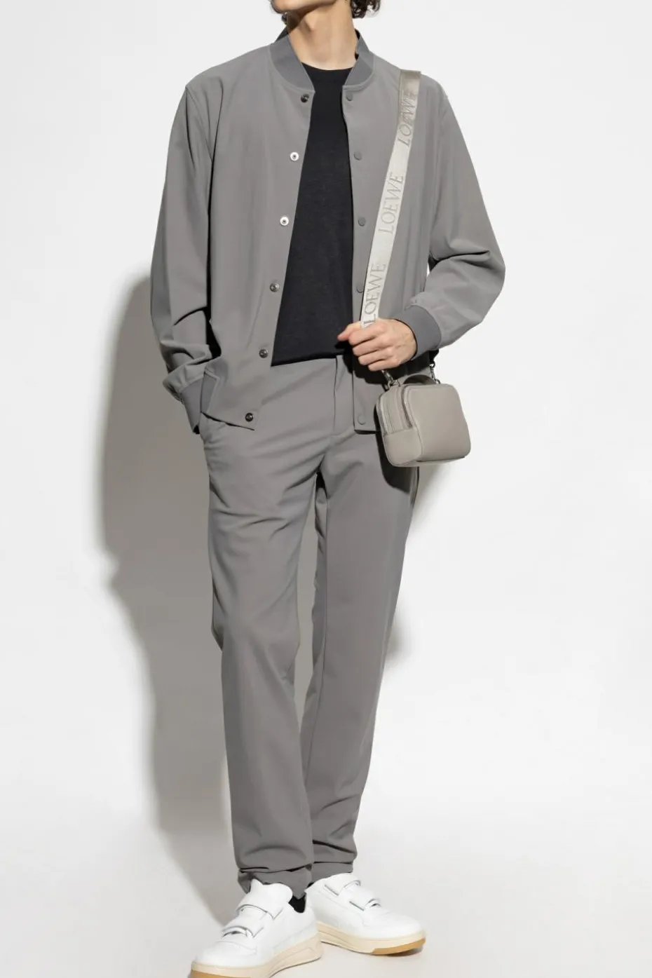 Theory GREY Tapered Leg Pants