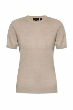 Theory GREY Wool top