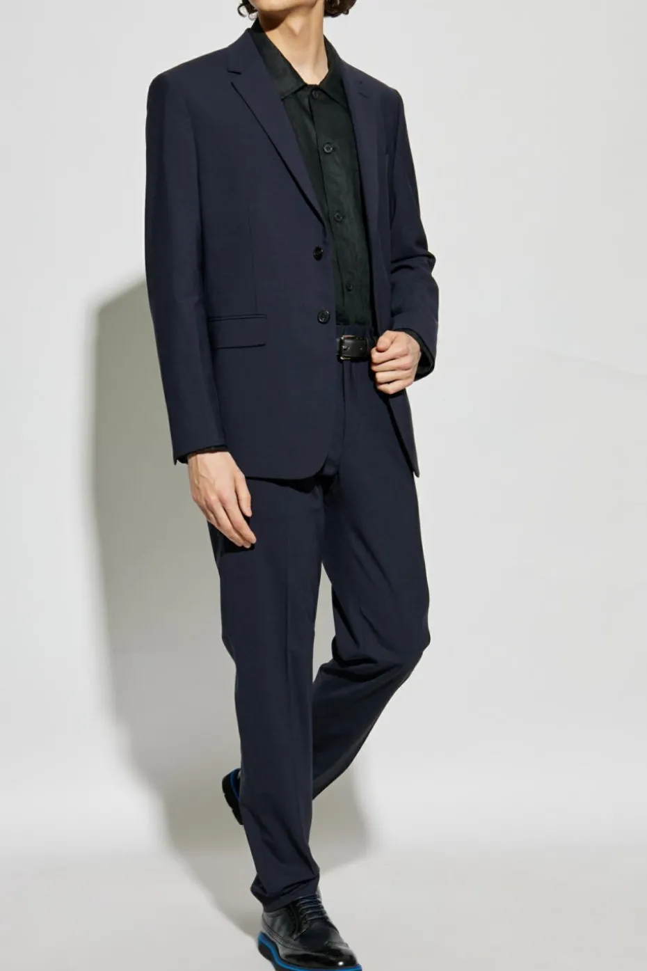 Theory NAVY BLUE Blazer with open lapels
