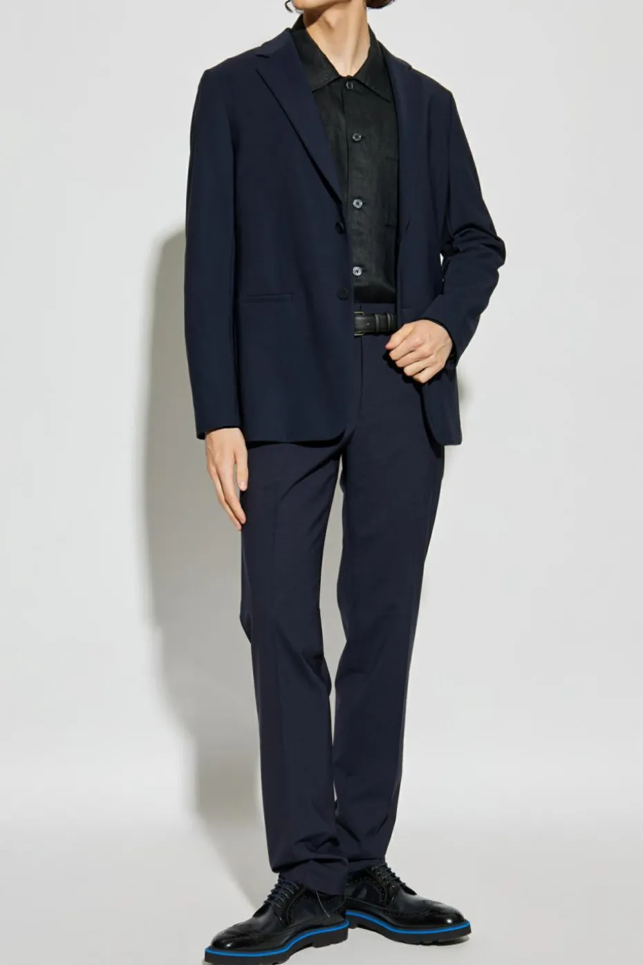 Theory NAVY BLUE Blazer with open lapels