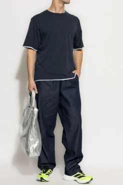 Theory NAVY BLUE Crew neck T-shirt