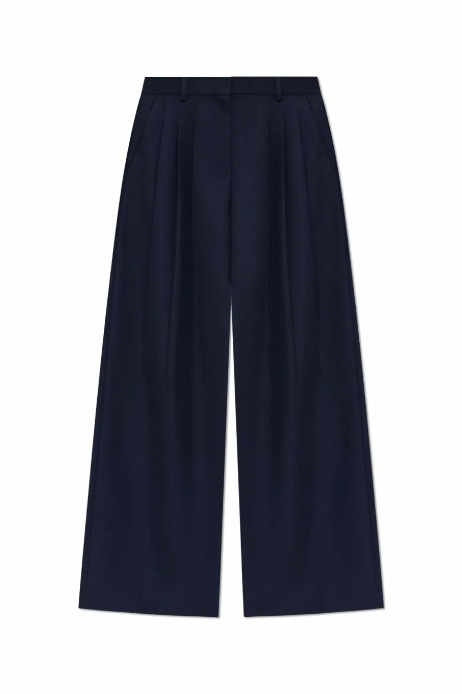 Theory NAVY BLUE Pleated pants