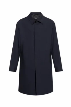 Theory NAVY BLUE Wool Coat