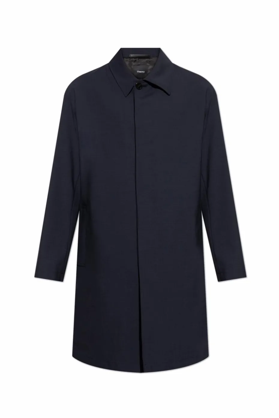 Theory NAVY BLUE Wool Coat