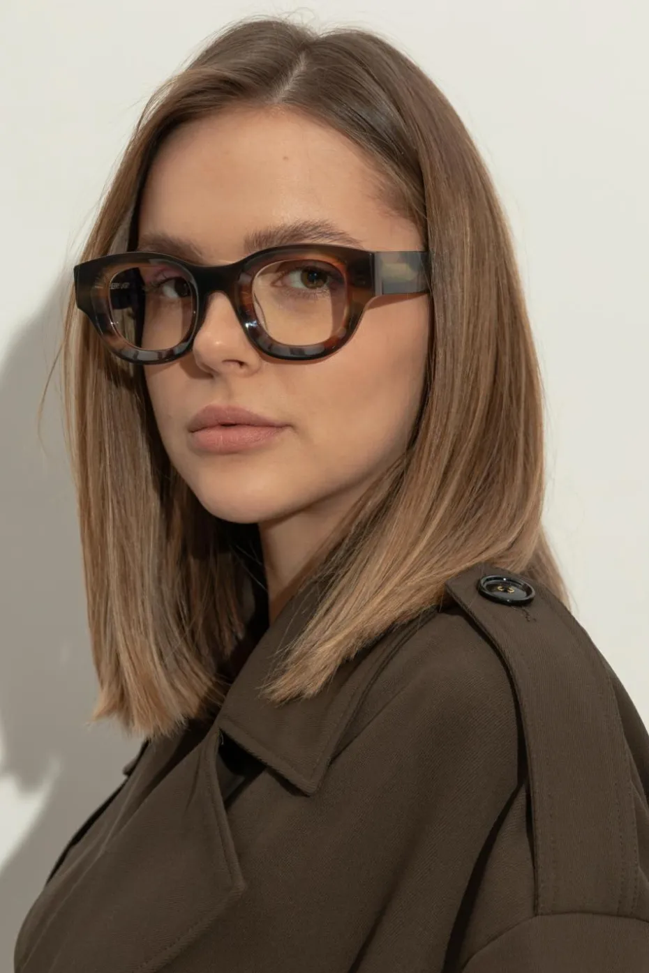 Thierry Lasry BROWN Prescription glasses Glossy