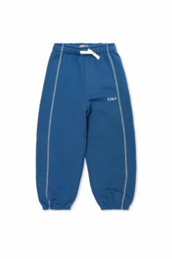 Tinycottons BLUE Sweatpants with logo