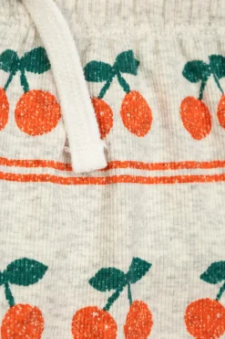 Tinycottons cream Patterned trousers