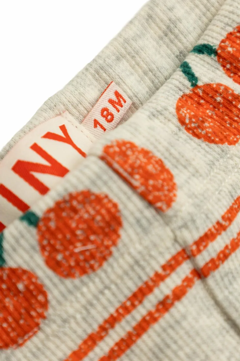 Tinycottons cream Patterned trousers