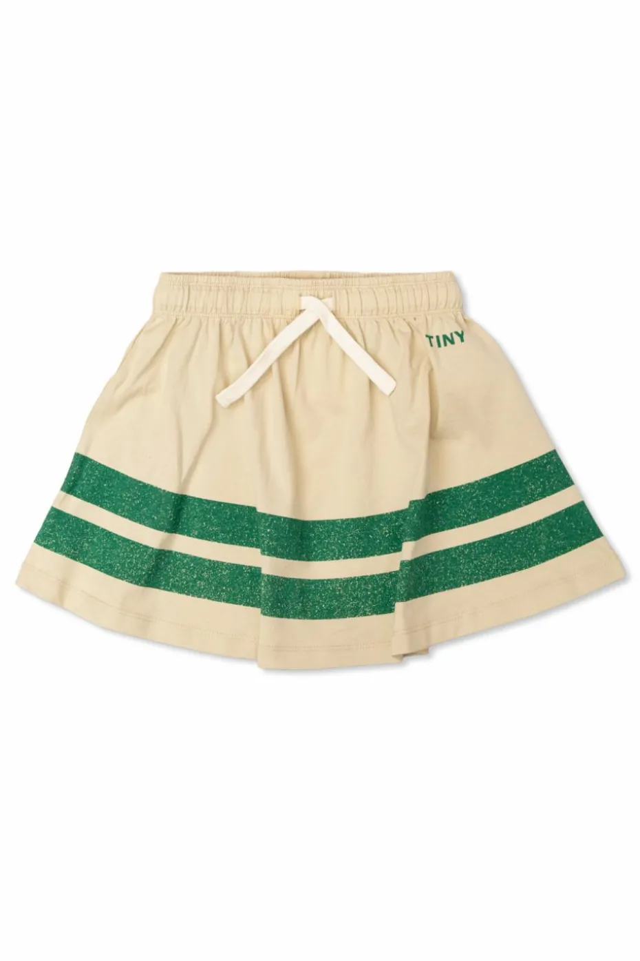 Tinycottons cream Skirt with striped pattern
