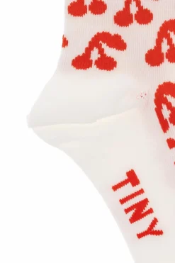 Tinycottons cream Socks with logo