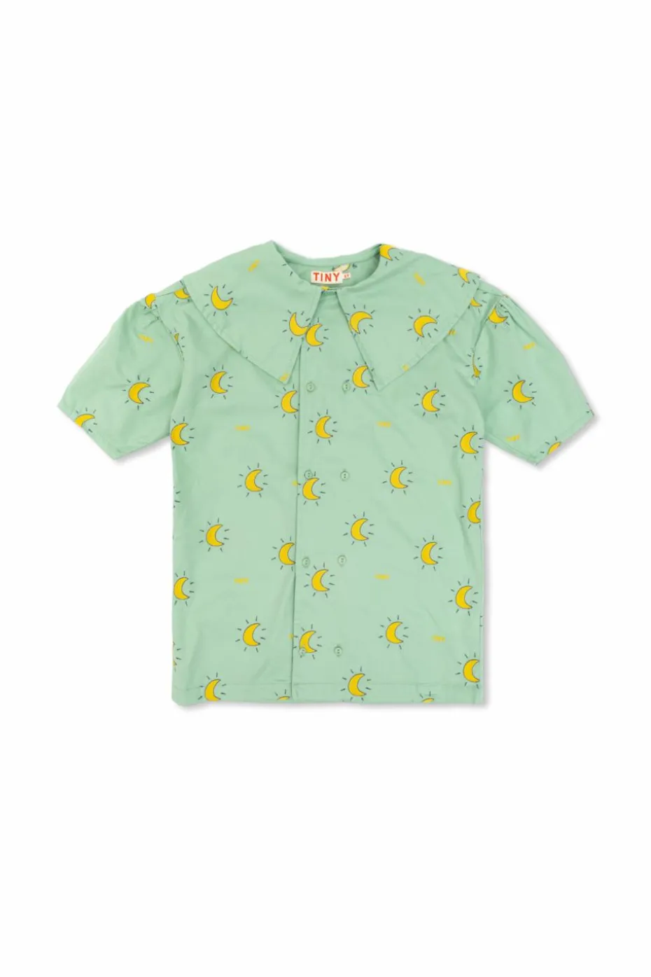 Tinycottons GREEN Dress with collar