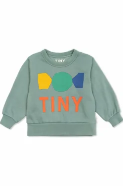 Tinycottons GREEN Long sleeve sweatshirt