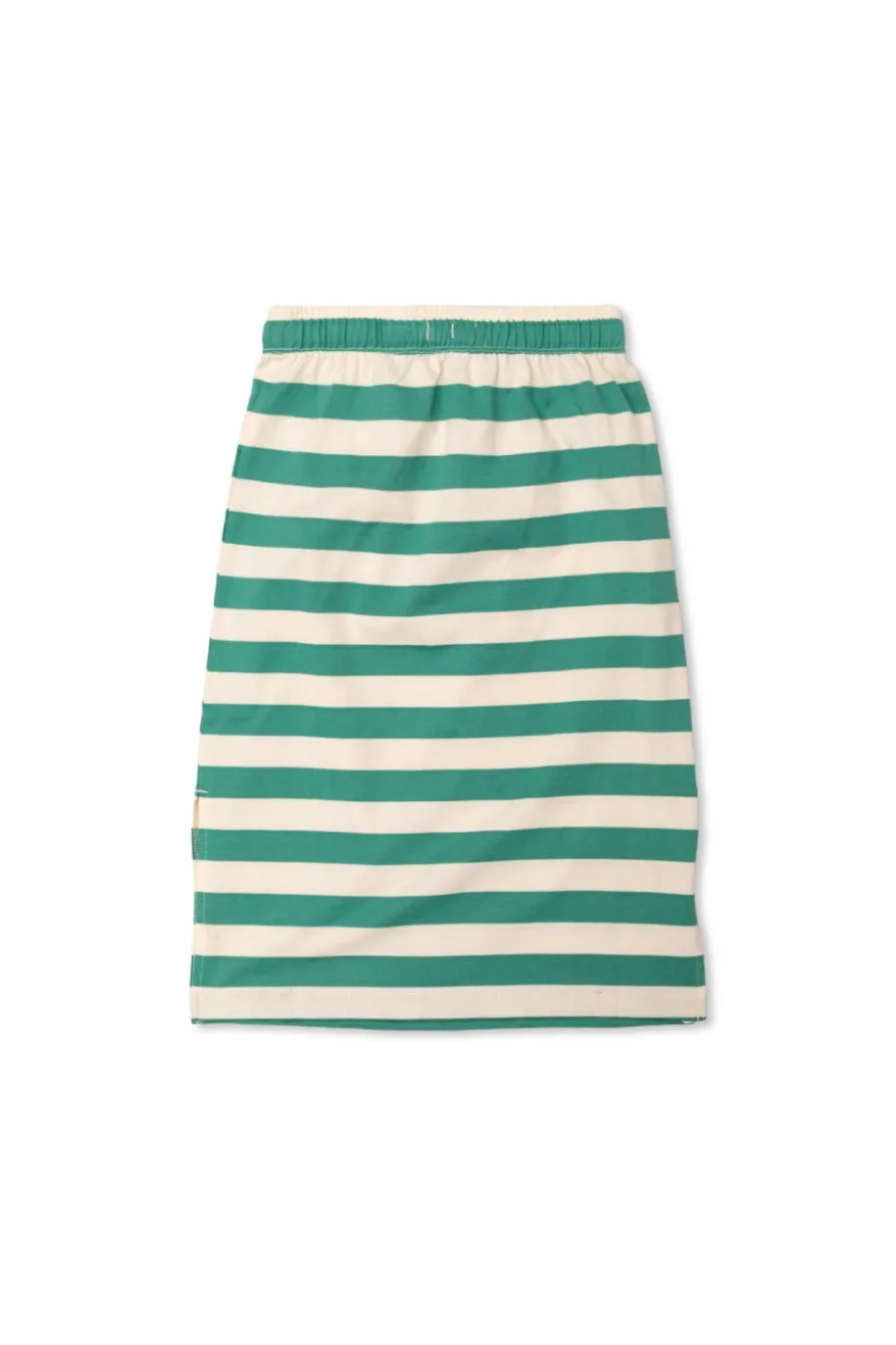 Tinycottons GREEN Striped pattern skirt