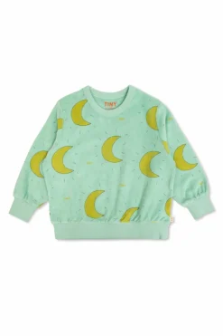 Tinycottons GREEN Sweatshirt with pattern